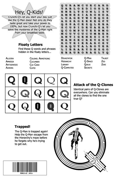Guest strip: Q Puzzle Page